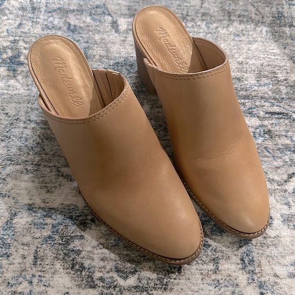 Tan Leather Mules - Picture 2 of 5